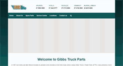 Desktop Screenshot of gibbsparts.com.au